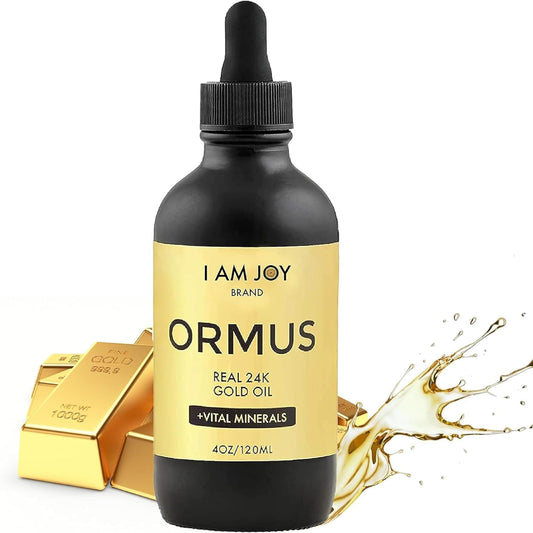 Ormus Gold Oil Monoatomic Helps to Decalcify Pineal Gland, Repair DNA, Increase Manifestation Speed - Rich with Minerals Platinum, Iridium Using Non Chemical Solvent Extraction 4Oz