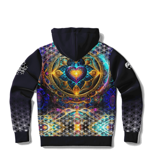 Mystic Euphony - Fashion Zip-Up Hoodie - AOP