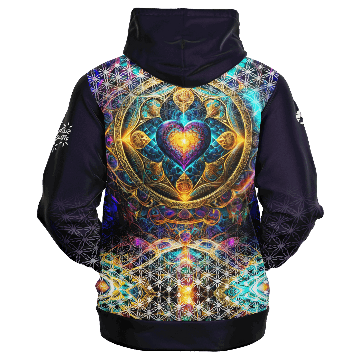 Mystic Euphony - Fashion Zip-Up Hoodie - AOP