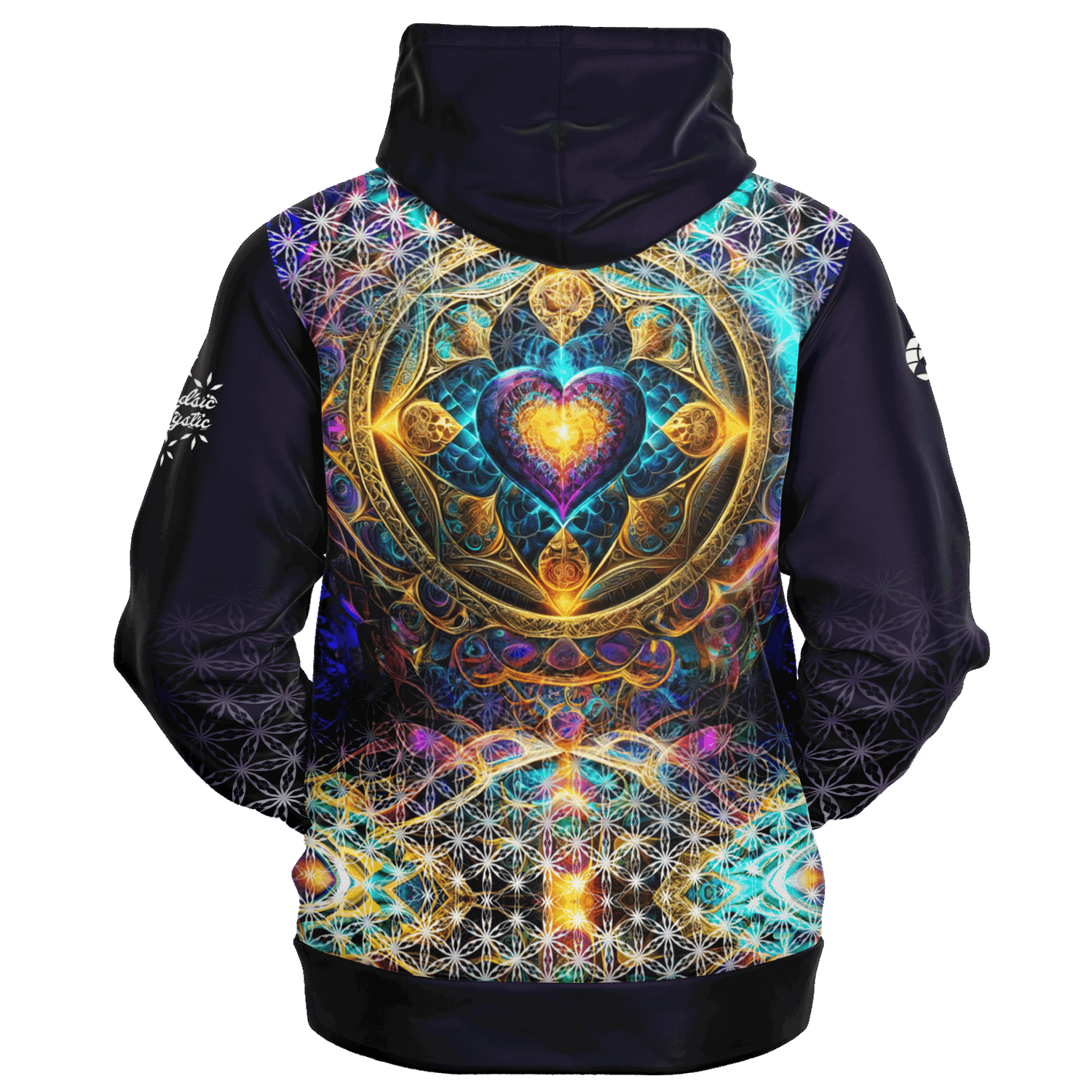 Mystic Euphony - Fashion Zip-Up Hoodie - AOP