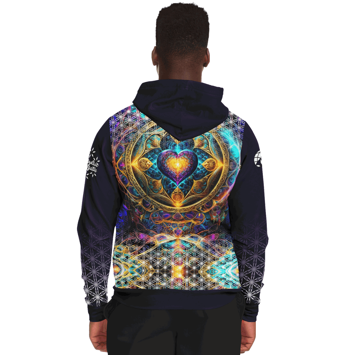 Mystic Euphony - Fashion Zip-Up Hoodie - AOP