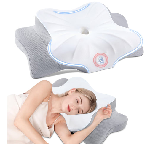 ErgoDream Cervical Pillow: Memory Foam Neck Support for Pain-Free Sleep