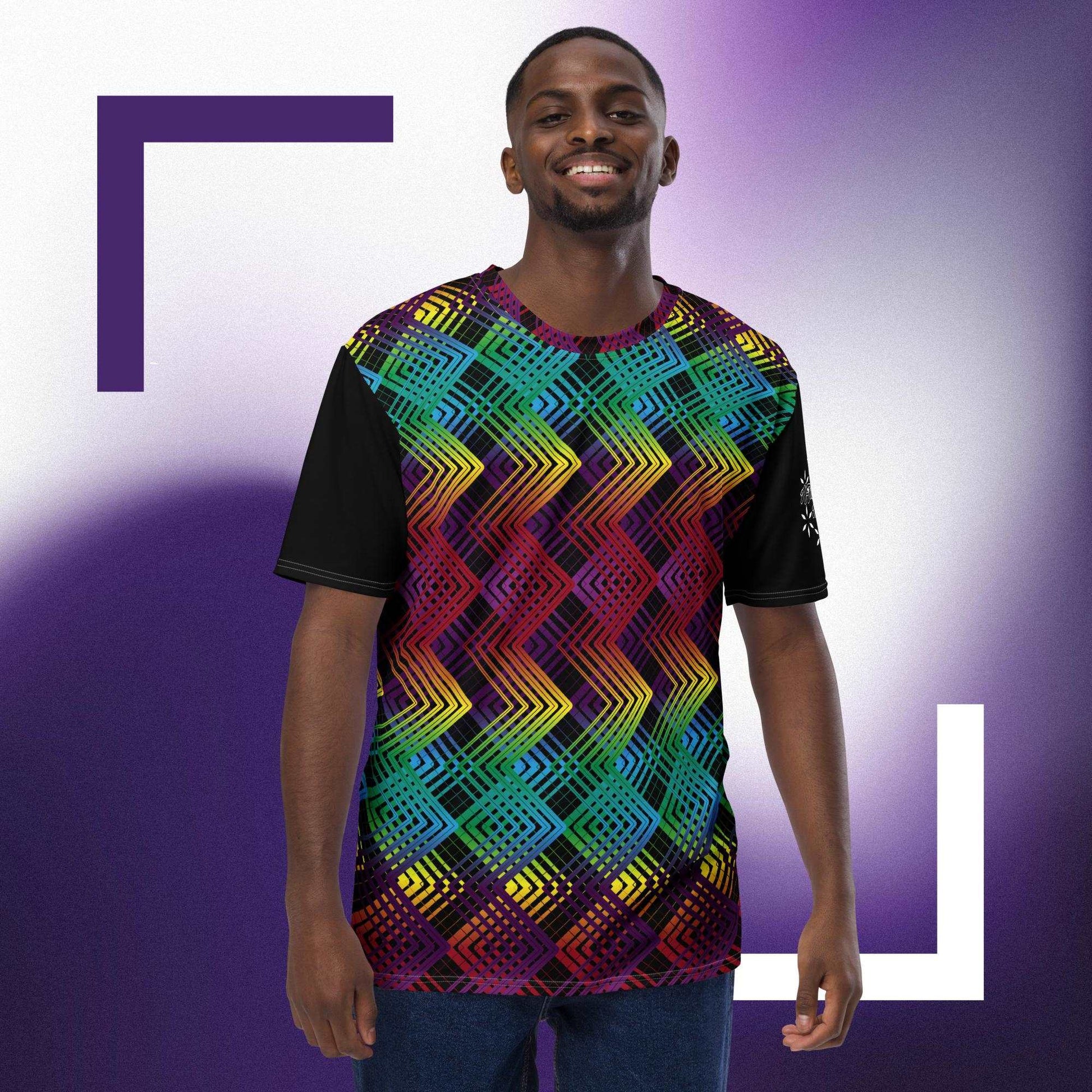 Chakra Zig Zags - Men's t-shirt