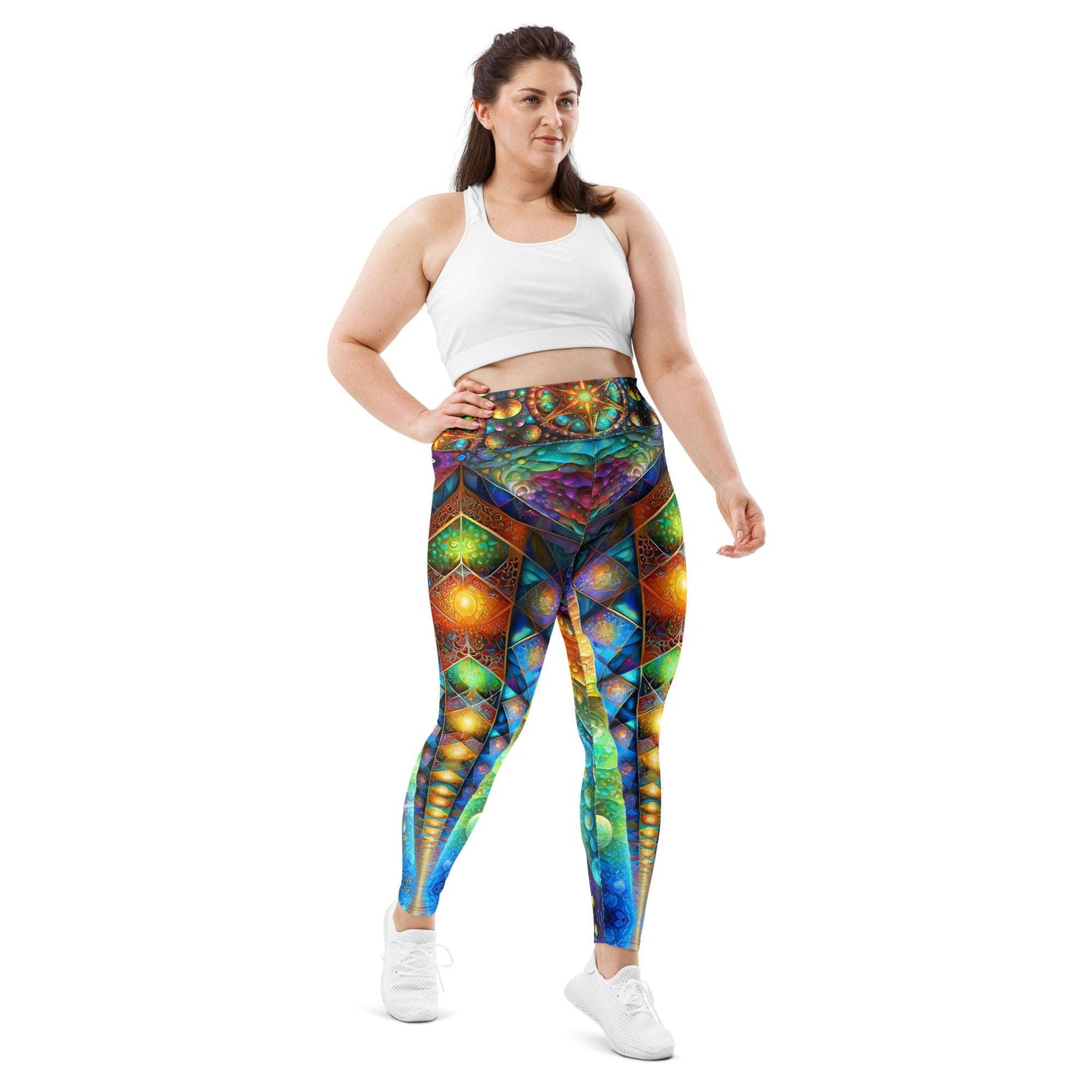 Mystical -  All-Over Print Plus Size Leggings