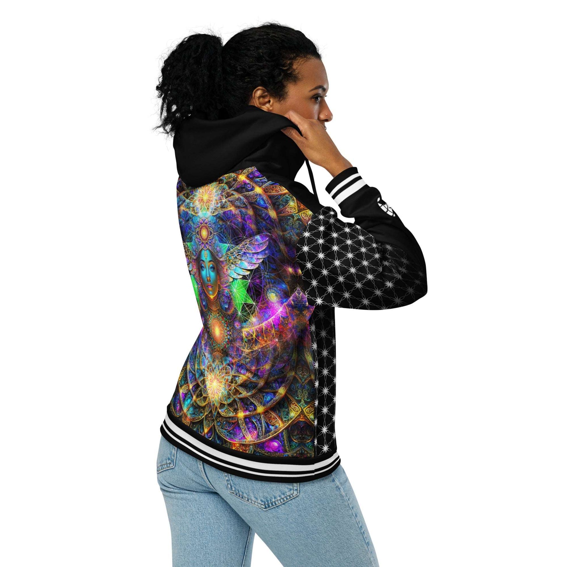 Healing Wellness Deity - Unisex Zip Hoodie