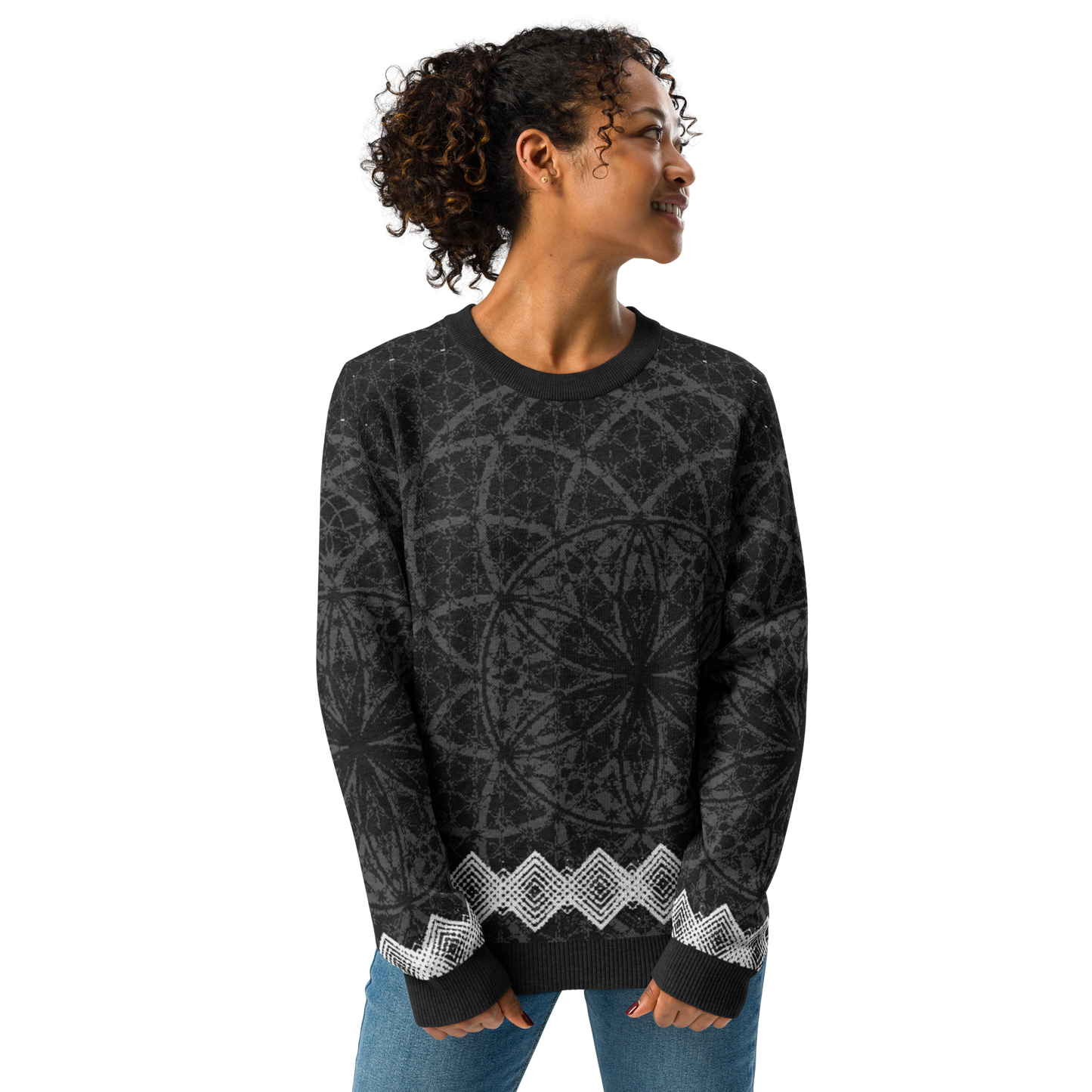 Prima Mystica - Knitted Crew Neck Sweater