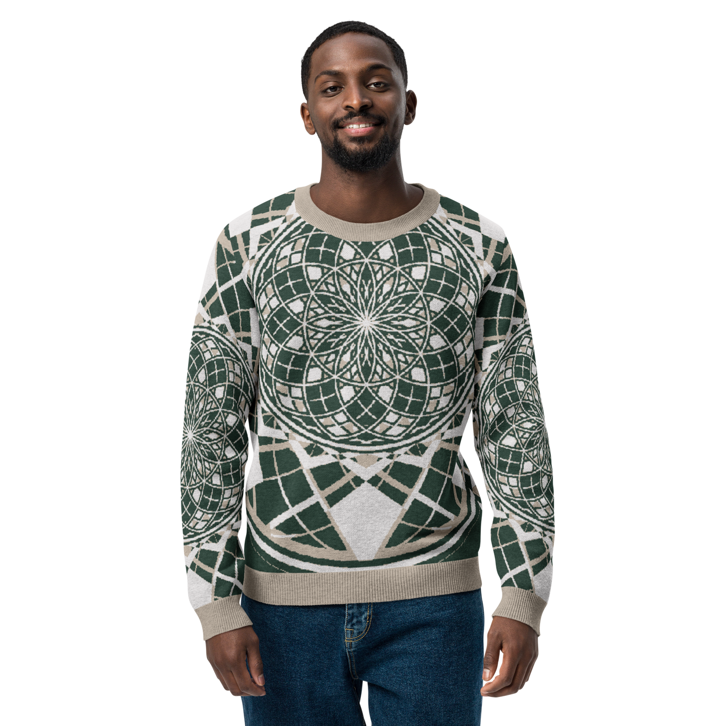 Mystic EarthTone - Knitted Crew Neck Sweater