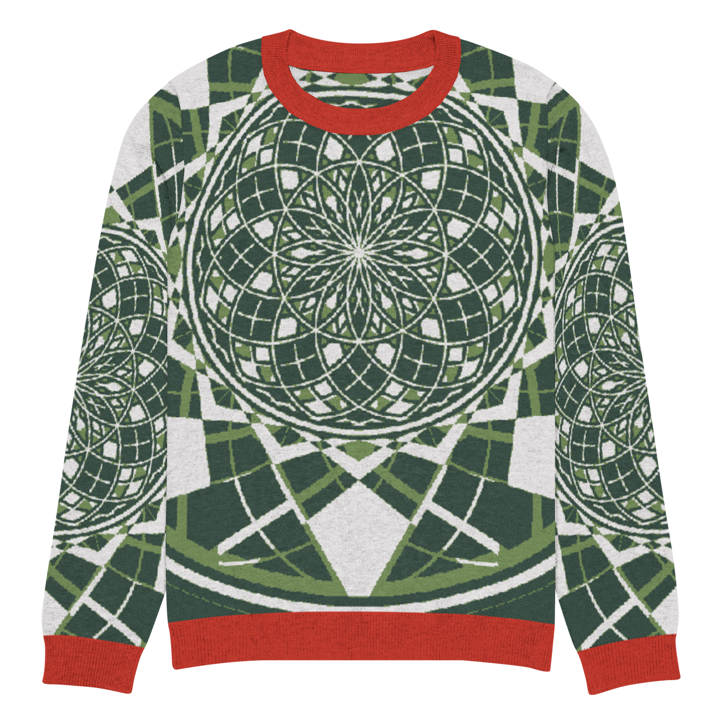 Pull ras du cou en tricot Mystic Candy Cane