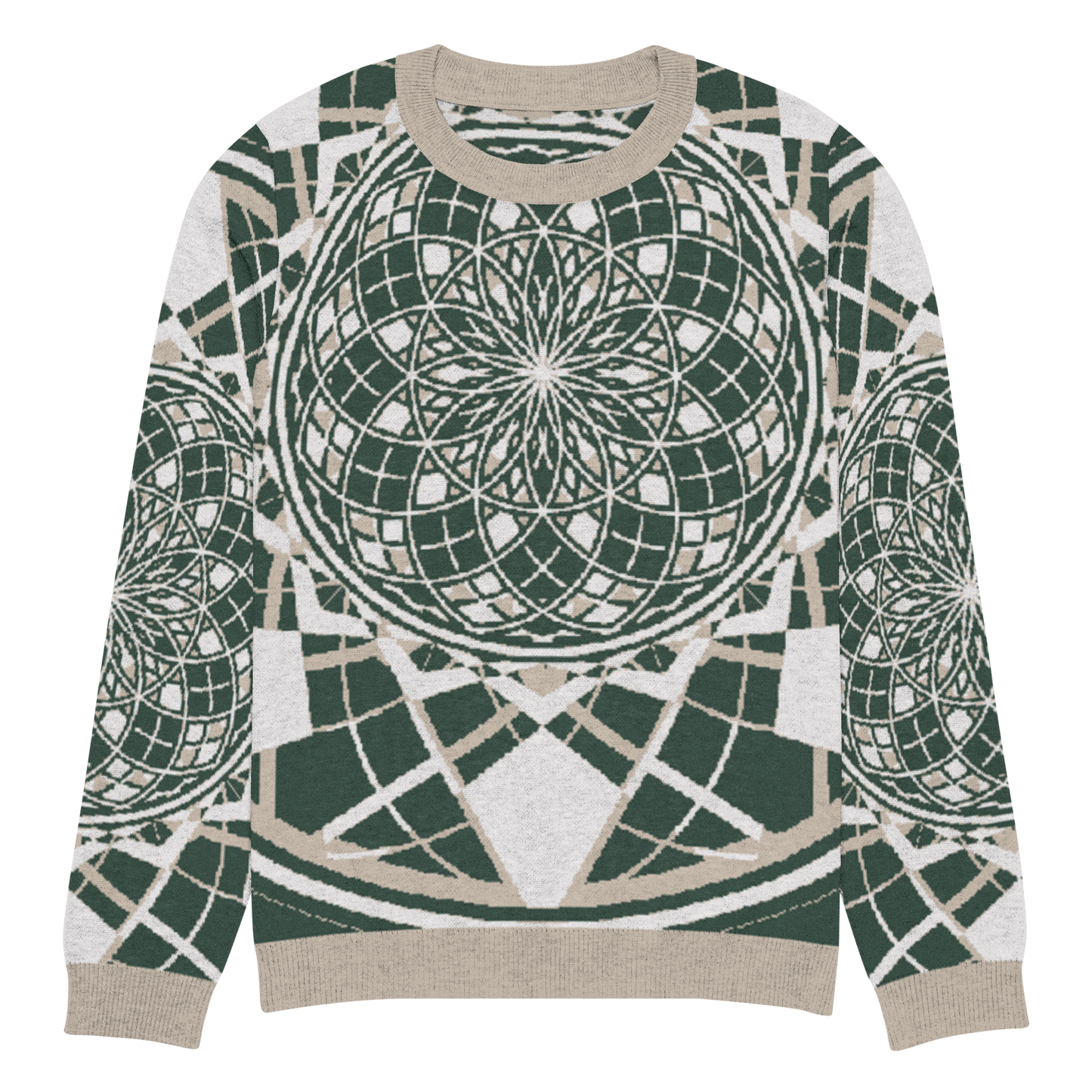 Mystic EarthTone - Knitted Crew Neck Sweater